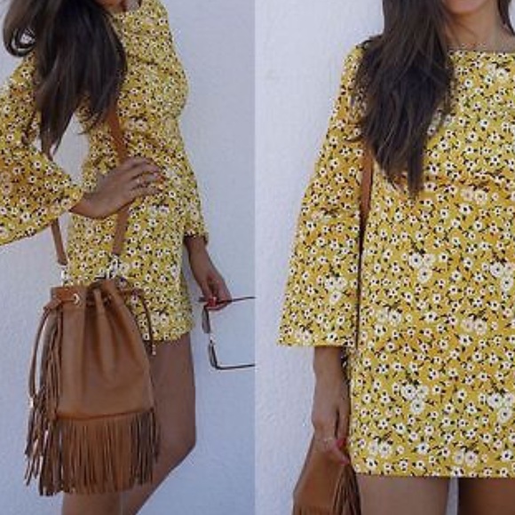 Zara Dresses Zara Trafaluc Retro Print Dress Poshmark